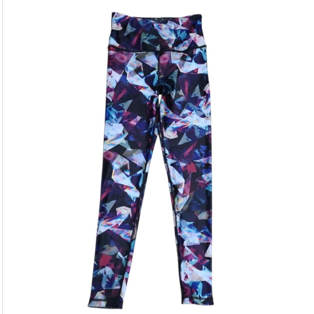 NWT Peloton x WITH Jewels In Space Leggings S Reversible Compression Geometric